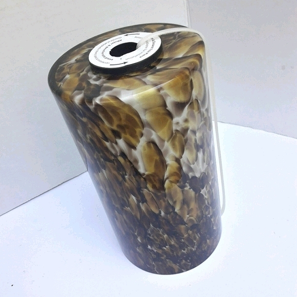 Light Globe Pendant Hand Blown Glass Animal Print - Picture 5 of 16